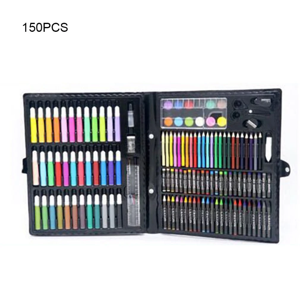 150pcs Professional Color Pencil Child Drawing Set Painting ...