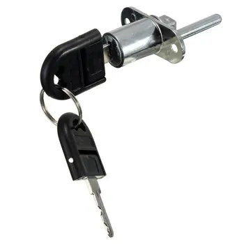 

New Zinc Alloy Computer Desk Cabinet Mailbox Drawer Cupboard Locker Cam Lock with Keys, Silver