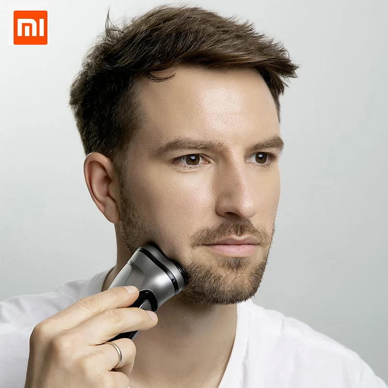 Xiaomi Enchen 3D электробритва с черным камнем для мужчин триммер для бороды Триммер для волос usb type-C перезаряжаемый бритвенный станок с одним лезвием