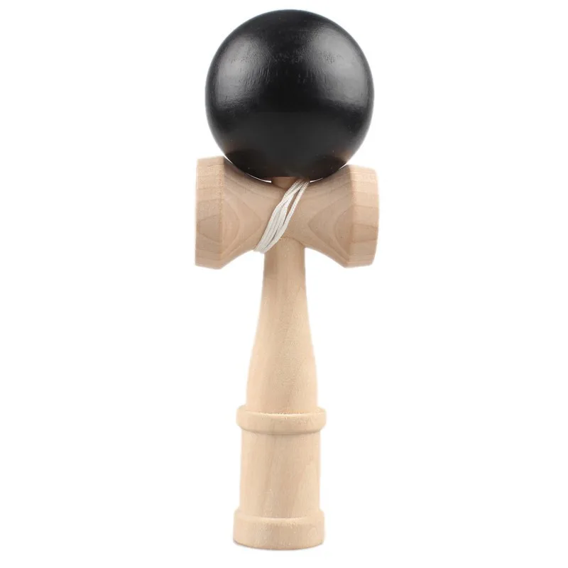 1 шт. бамбуковые ПУ краски деревянные шары Kendama умелые Jumbo Kendama на открытом воздухе жонглировать игры шары игрушки для подарка профессиональные Woode rock