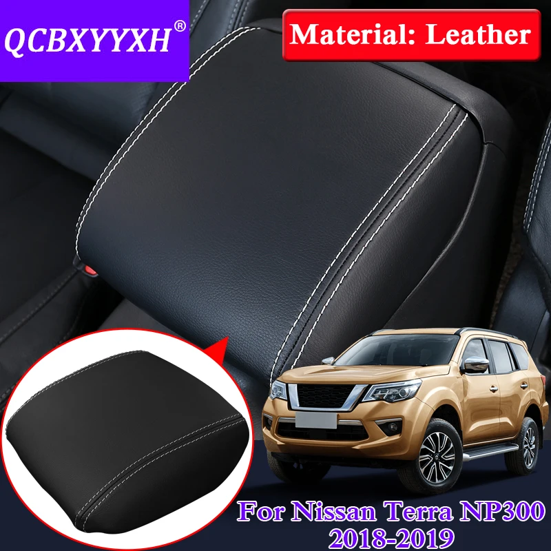 QCBXYYXH Car Armrest Cover For Nissan Terra Navara NP300 2018 2019 Car