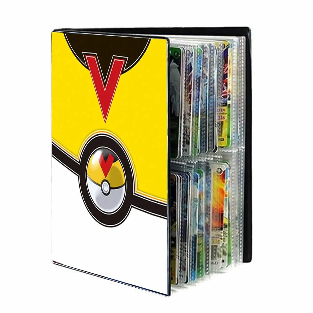 Pokemon Cards Album Book Cartoon Anime New 240PCS Game VMAX EX GX Card Map Collectors Holder Binder Folder Kid Cool Toy Gift | Игрушки и
