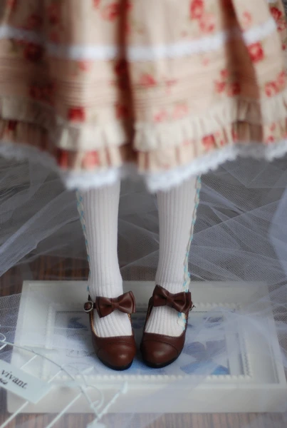 1/3 BJD кукольные туфли на плоской подошве с бантом на высоком каблуке 1/3 Кукла SD MSD туфли кукольные аксессуары 2 цвета BJD обувь