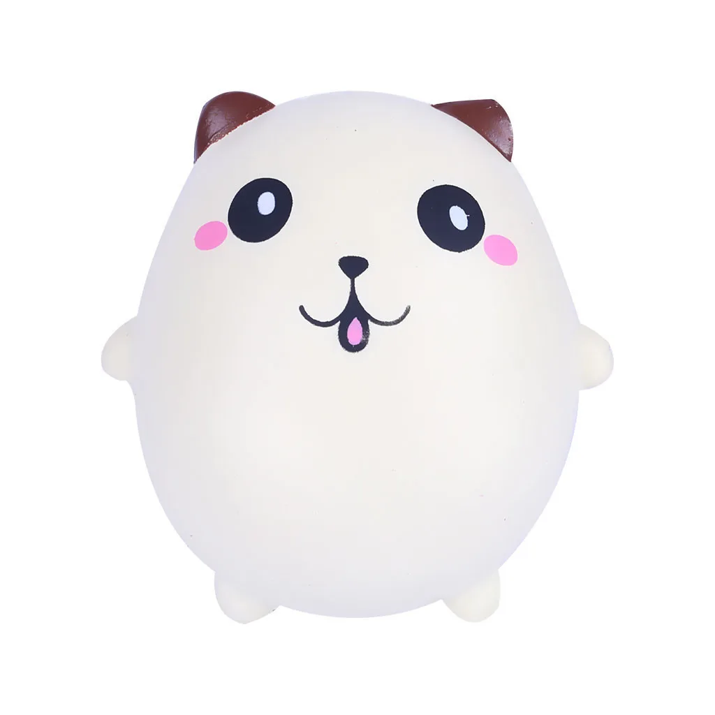 4 Pcs Adorable Animals Slow Rising Stress Relief doll Squeeze Decompression Toy Funny Holiday Gift Simulation Cartoon toy #C