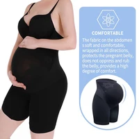 Maternity High Waist AbdoSupport Shorts Seamless Pregnancy Underwear Tummy Control Slimming Panties