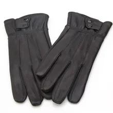 Мужские деловые кожаные перчатки дышащие мужские замшевые перчатки с оленями