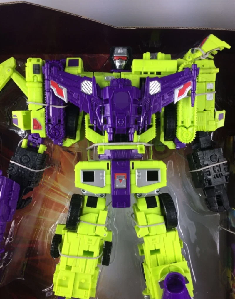 Трансформация Defender Defensor Devastator фигурка игрушки экшн-фигурка робот развивающая модель Рождественский подарок для детей - Цвет: NO BOX