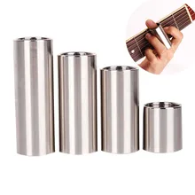 

1PC Guitar Bass Brass Slide Guitar String Finger Tube Slider 28 51 60 70mm For Strings Instrument Guitar Ukulele Mandolin Parts