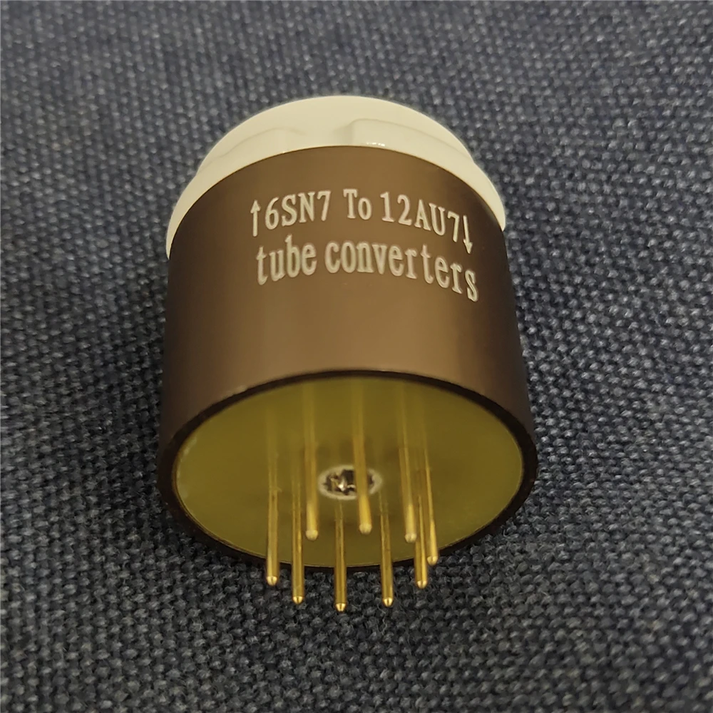 6SN7 для ECC83 12AX7 12AU7 вакуумный ламповый усилитель преобразования гнездо адаптера (12 6