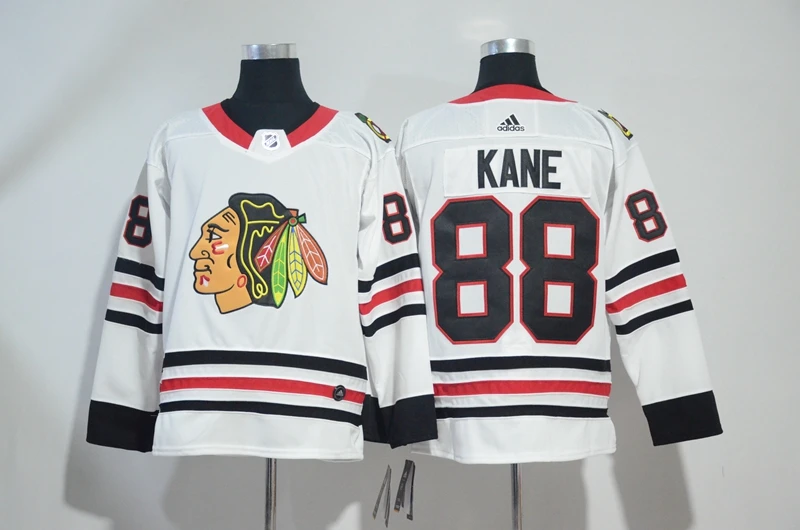 Free shipping stitched Chicago Mens adults#88 Patrick Kane 19 Jonathan Toews 2 Duncan Keith 50 Corey Crawford Jersey - Цвет: Золотой