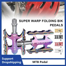 

2021 New MTB Pedal K5 412 Bearing 9/16" Colorful Small Ultra-Iight For Mountain Bike BMX Road Folding Leisure Kids Bicycle Parts