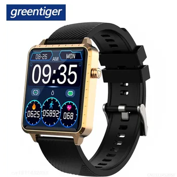 

greentiger RC01 Smart Watch Men 1.54 IPS full view full fit Heart Rate Blood Pressure Monitor IP68 Waterproof women Smartwatch