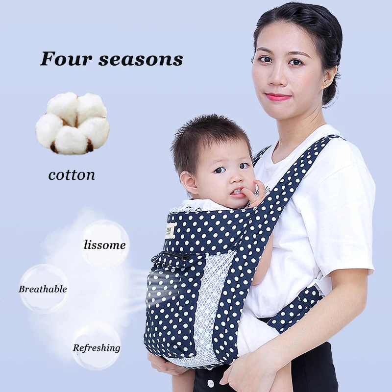 Baby Carrier Sling Ergonomic Kangaroo Cotton Backpack Sling Baby Carrier Wrap Infant Kids