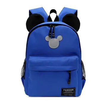 

New kindergarten backpack children's backpack boys and girls Mickey children 3-6year olds schoolbag