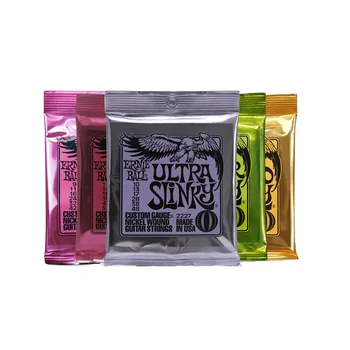 

Ernie Ball Custom Gauge Regular Slinky Nickel Wound Electric Guitar Strings Set PO2221/PO2222 /PO2223/ PO2226 /PO2227 Available