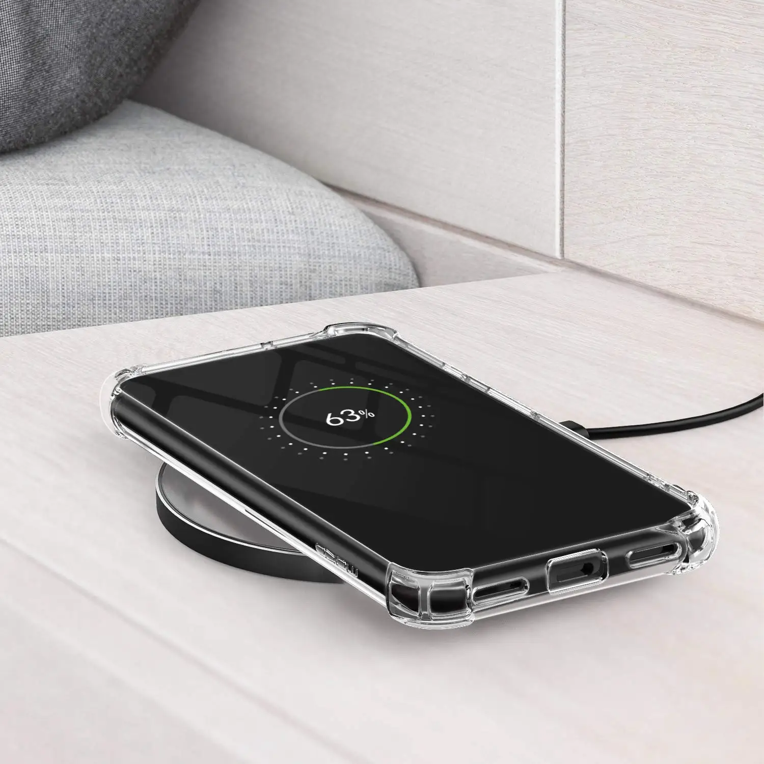 Ultra Thin Shockproof Soft TPU Transparent Phone Cover