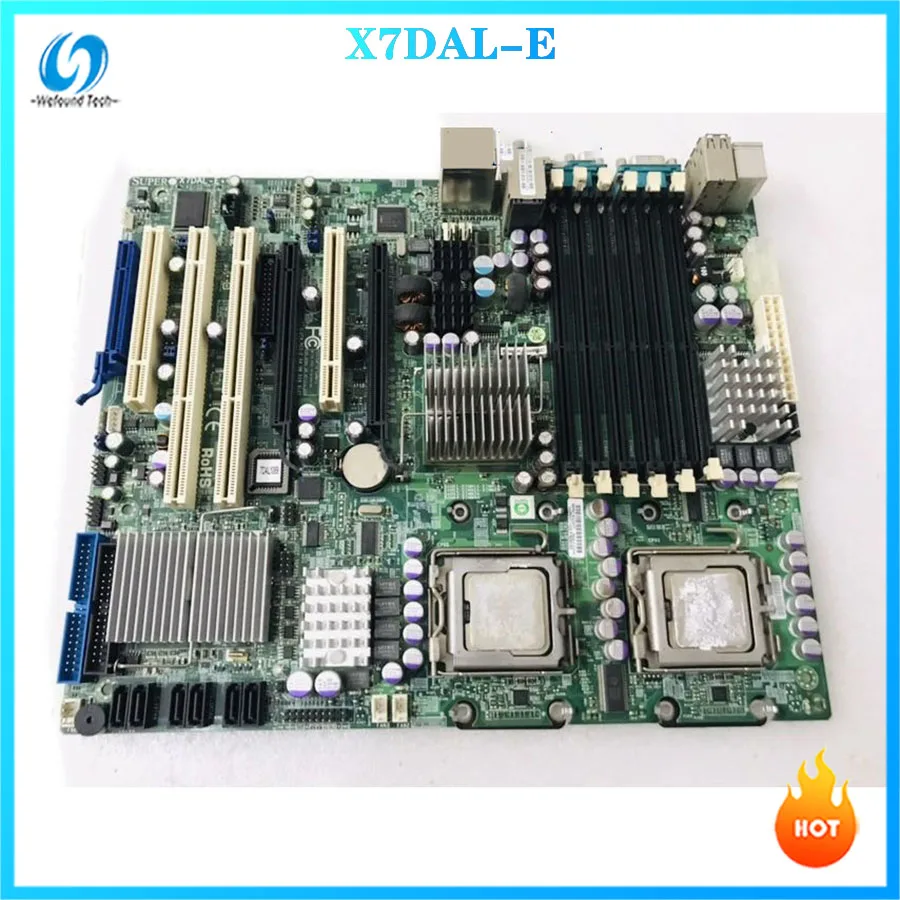 Материнская плата для нередактирующей рабочей станции супермикро X7DAL-E LGA771 54CPU 5000V