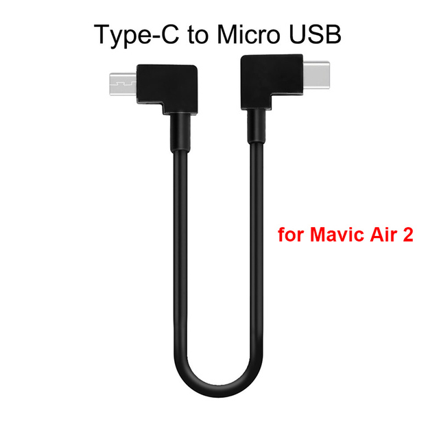 Tablet Phone OTG Data Cable Adapter for DJI Spark Mavic Pro Air 2/2S Zoom Mini Hubsan Zino Type-C Micro-USB Drone Connector