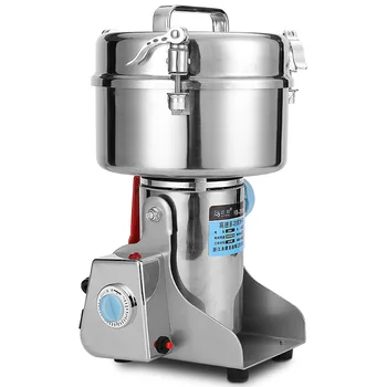 

Commecial Electric herb grinder 2500g Professional grinding machine stainless steel 4200W