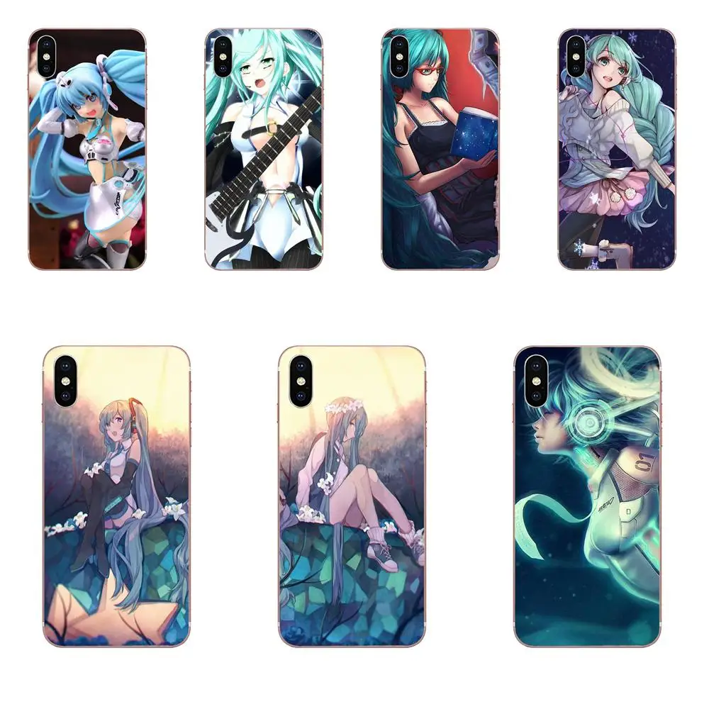 

For Xiaomi Redmi Note 2 3 3S 4 4A 4X 5 5A 6 6A Pro Plus Cute Phone Accessories Case Hatsune Miku Vocaloid Sexy Anime Girl