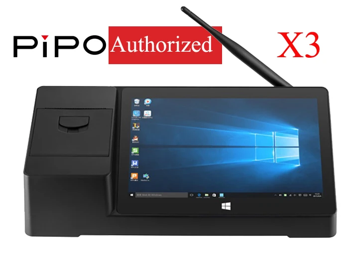 

PIPO X3 Mini PC 8.9 inch 1920*1200 Multifunction POS with Printer Win10 Tablet Computer Intel Z8350 Smart Box 2G 32G HDMI 4 USB