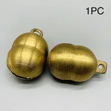 Оборудование для лошадей, овец, коровы, громкий звук, для выпаса скота, животных, медный колокольчик, Прочный инструмент для собак, для фермы, против потери арахиса