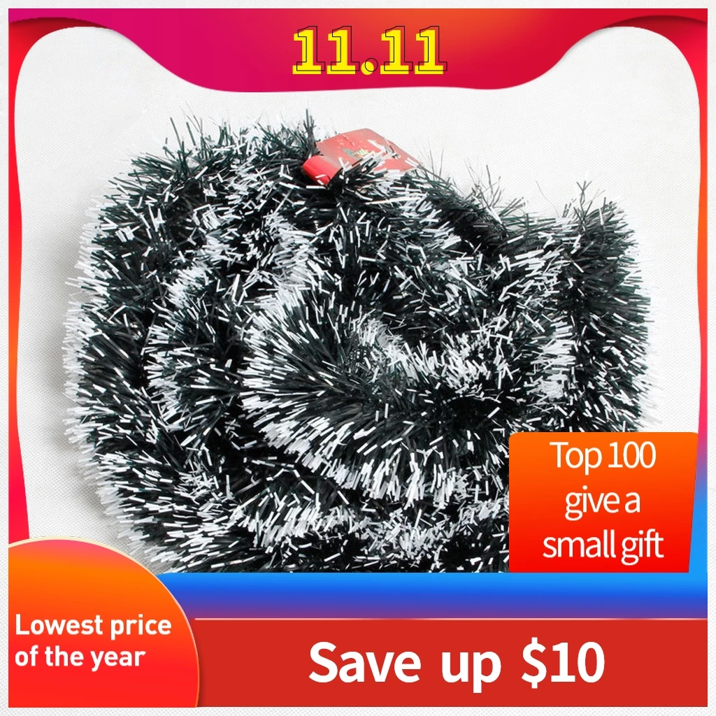 2 шт. Рождественская декоративная панель вершины лента гирлянда елка украшения