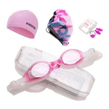 Очки для мужчин и женщин, детей, взрослых, для плавания, для мужчин, водонепроницаемые, противотуманные, женские, зеркальные, для плавания, шапка, ушные вкладыши, носовая шина для женщин, s
