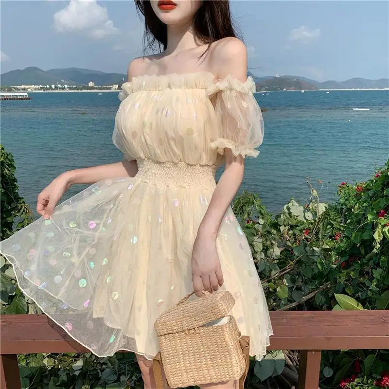 Off shoulder fairy dress Clearance