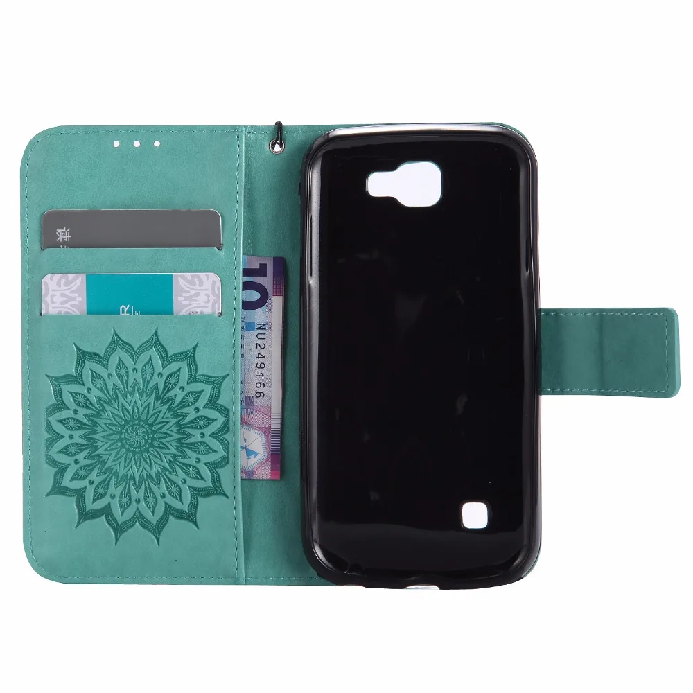 Модный рельефный чехол для fundas LG K3 LTE чехол для coque LG K3 LS450 K100 K100DS чехол 4,5 дюймов+ держатели для карт