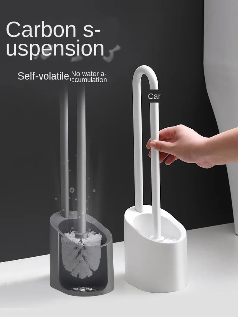

Toilet Brush No Dead Corner Wash Toilet Brush Long Handle To Dead Corner Soft Fur Magnetic Levitation Toilet Cleaning Set