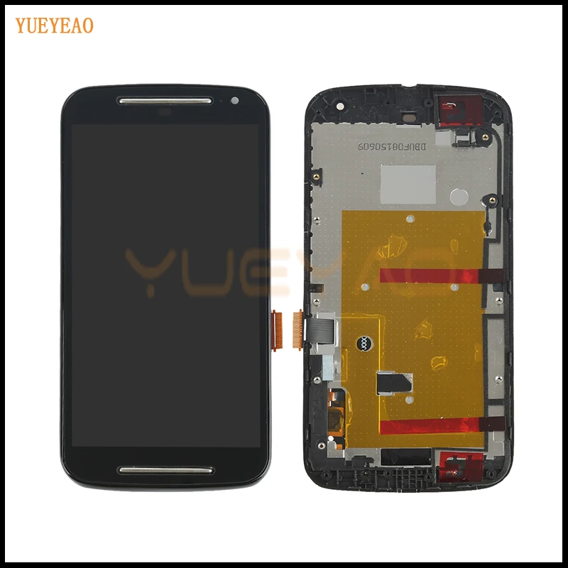 YUEYAO G2 LCD для Motorola Moto G + 1 XT1063 XT1068 XT1069 ЖК-дисплей сенсорный дигитайзер с рамкой в