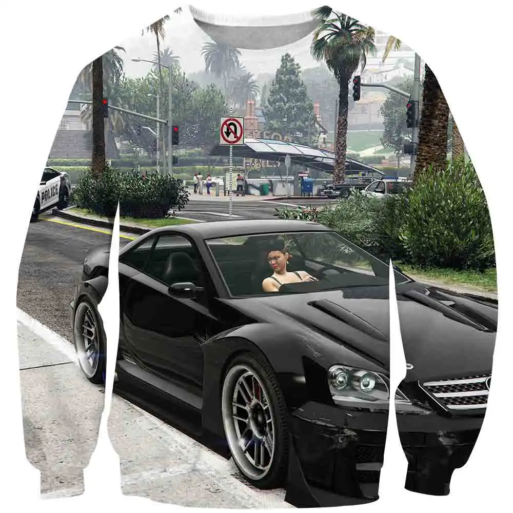 Детский свитшот с 3D принтом из серии Gta|Толстовки и кофты| |