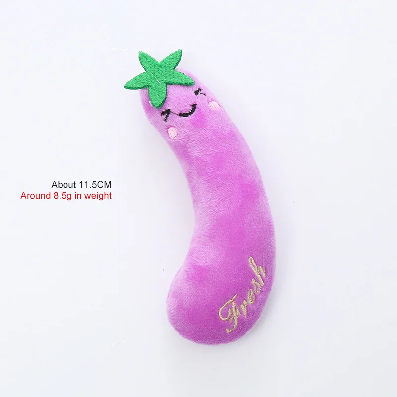 1PCS Cat Toys Animal Modeling Toys Funny Interactive Plush Cat Toy Pet Kitten Chewing Vocal Toy Thumb Bite Cat Mint Cat Supplies 