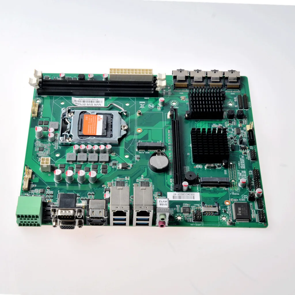

SV6-B75A6 Storage motherboard 18*SATA multi-nas motherboard B75 motherboard, monitoring motherboard