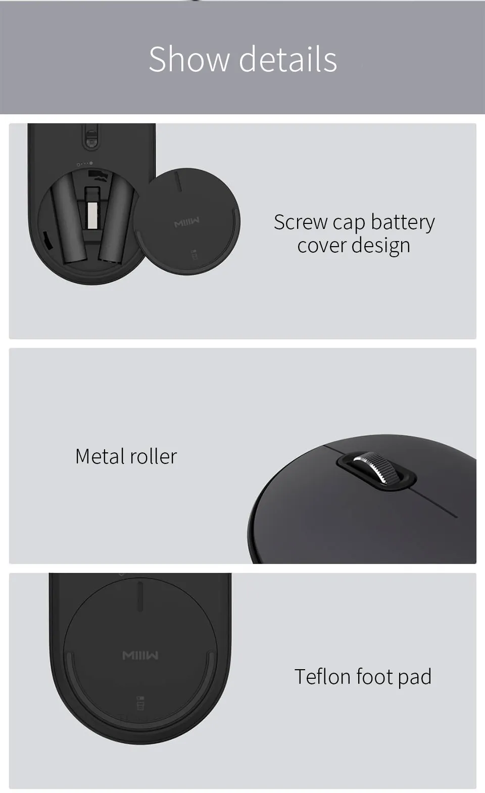 Xiaomi Mijia Bluetooth Двухрежимная портативная мышь Air Bluetooth двухрежимное подключение ультратонкий портативный модный компьютер цифровой