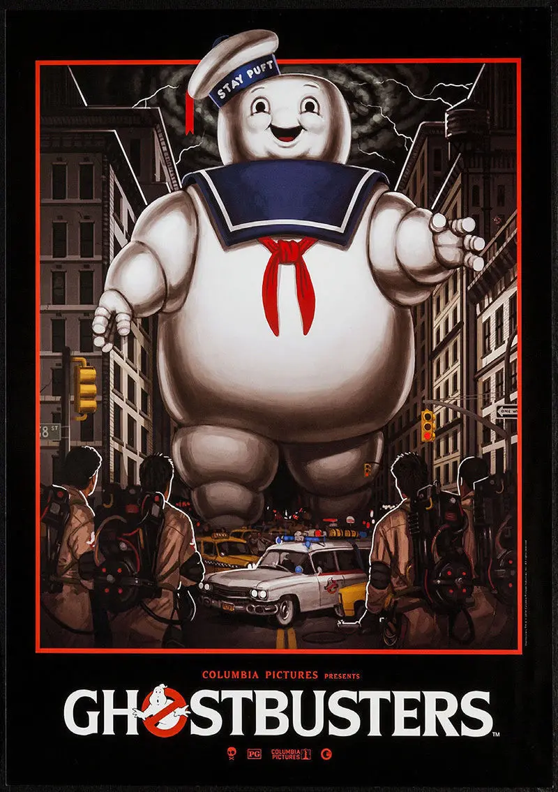Ghostbusters SFX Team Featurette 24x36inch Movie Silk Poster Cool Gifts 