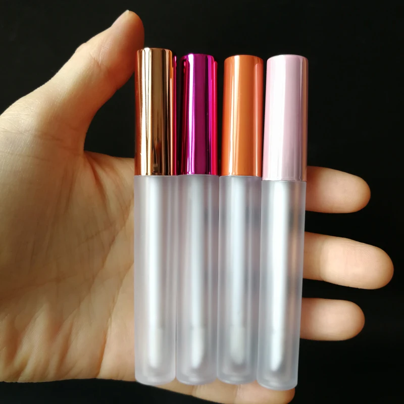 

8PCS 3ML Lip Gloss Tubes with Wand Refillable Empty Lip Gloss Bottles Clear Lip Balm Bottle Lipstick Tubes Container