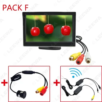 

12-24v 5-Inch Vehicular LCD +170-Degree Vehiclel Backup Camera + Camera Wireless Module