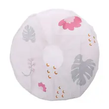 Защита от пыли с электрическим вентилятором, с рисунком листьев и цветов, защита от пыли для детей