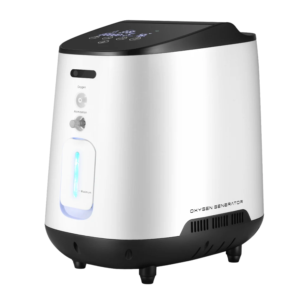 Suitable for Car//Household Small Oxygen Respirator for Home Use,1-6L Adjustable Large Flow Ventilator
