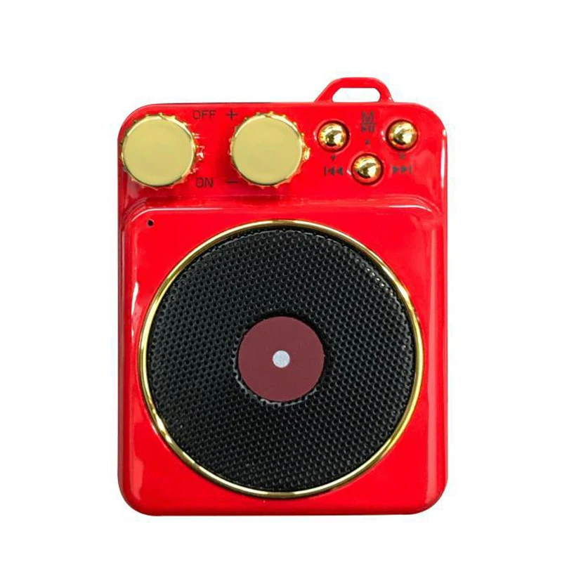 The Hillbilly Cat's Style Speaker Metal Wireless Bluetooth Mini Speaker FM Loudspeaker Handsfree for Xiaomi iPhone DHL