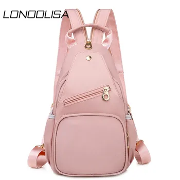 

High Quality Chest Bag Oxford Multifunction Women Backpacks Ladies Travel back pack School Shoulder Bags For Teenage Girls Sac