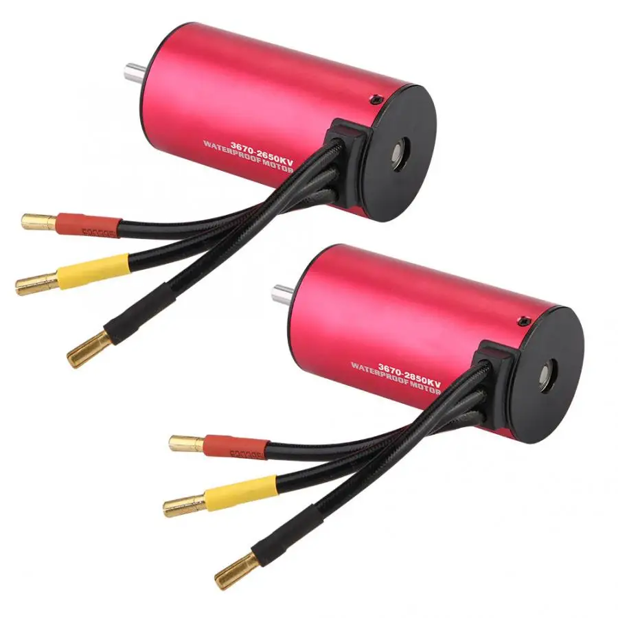 

Hot 2 Types SURPASS 4-Poles 3670 Waterproof Brushless Motor for 1/10 1/8 RC Car brushless MOTOR Spare
