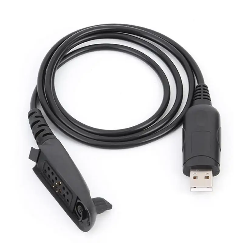 1 м USB Частотный Кабель для программирования для Motorola двухстороннее радио GP340 черный внешний вид длина 1 м 1000x20x20 мм