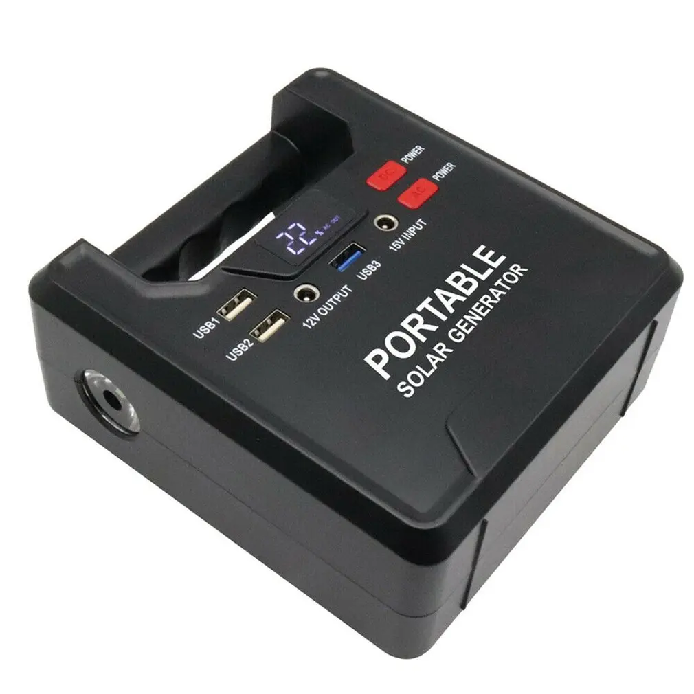 100 Вт портативный аккумулятор для генератора резервный чехол 133WH AC DC USB выход электростанция ЖК-дисплей хранение энергии
