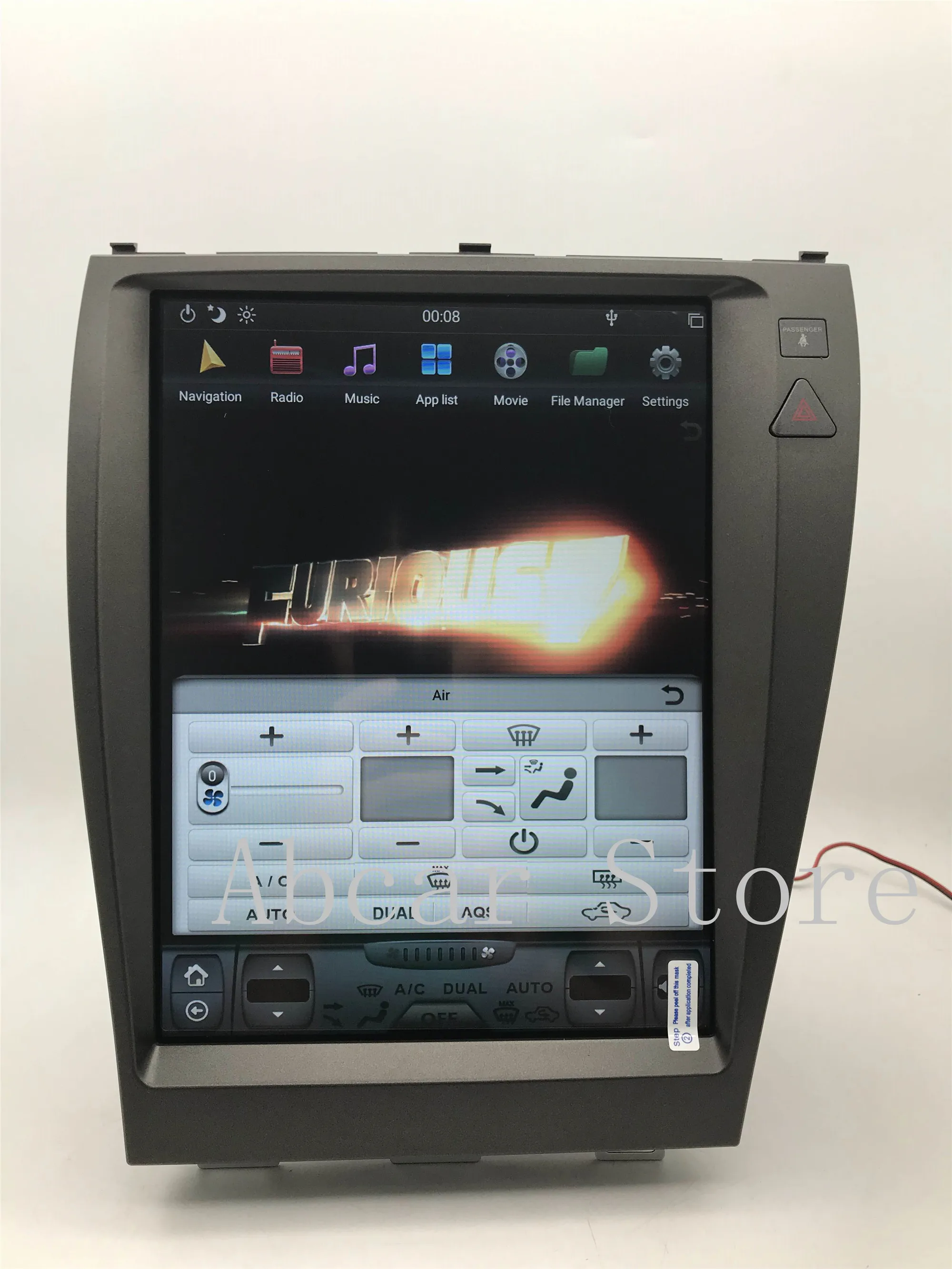 12,1 ''Tesla стиль Android 8,1 автомобильный dvd-плеер gps навигация для LEXUS ES ES240 ES350 2006-2012 Стерео px6 carplay радио ips