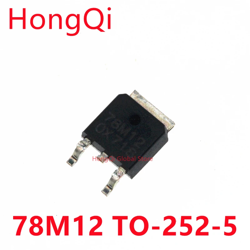 

10 шт. 78M12 TO-252-5 L78M12CDT L78M12 TO252 SMD Новинка