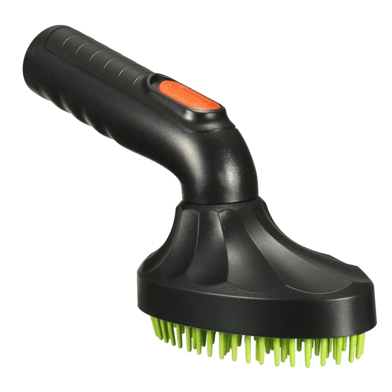 Pet Grooming Brush Loose Puppy Hair Cat Dog Fur Vacuum Cleaner Nozzle Cleaning Black + Green | Дом и сад