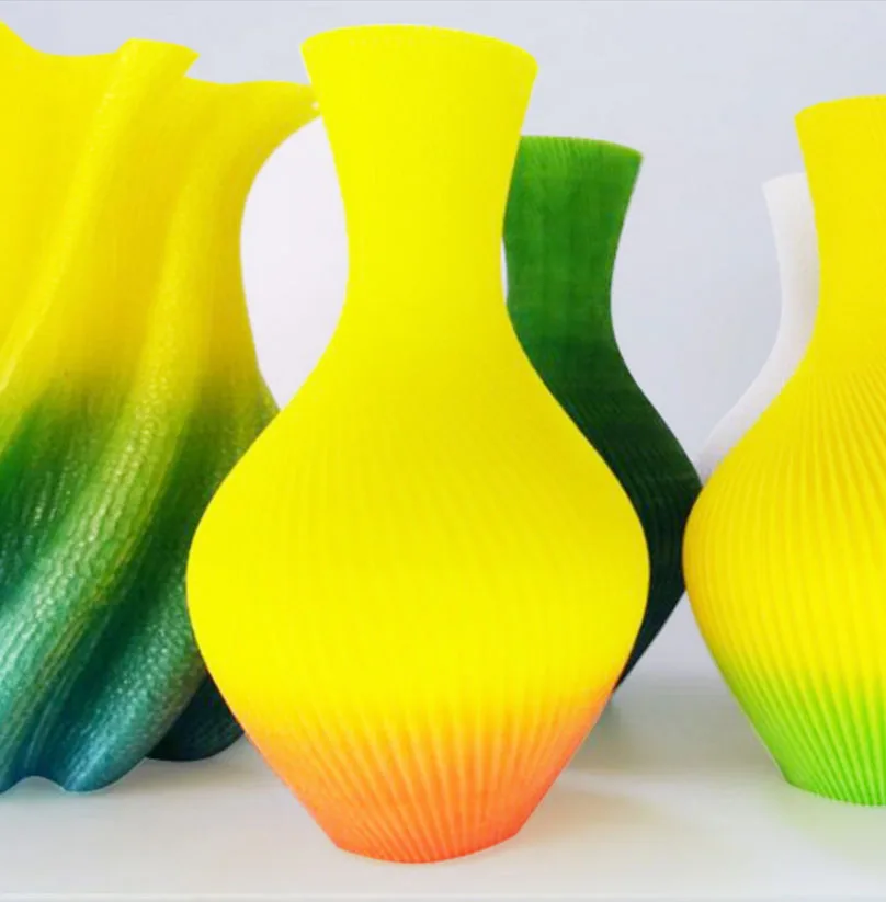 PLA градиент цвета 1.75mm1kg3D принтер поставки печать Пишущие принадлежности градиент цвета радуги PLA поставки